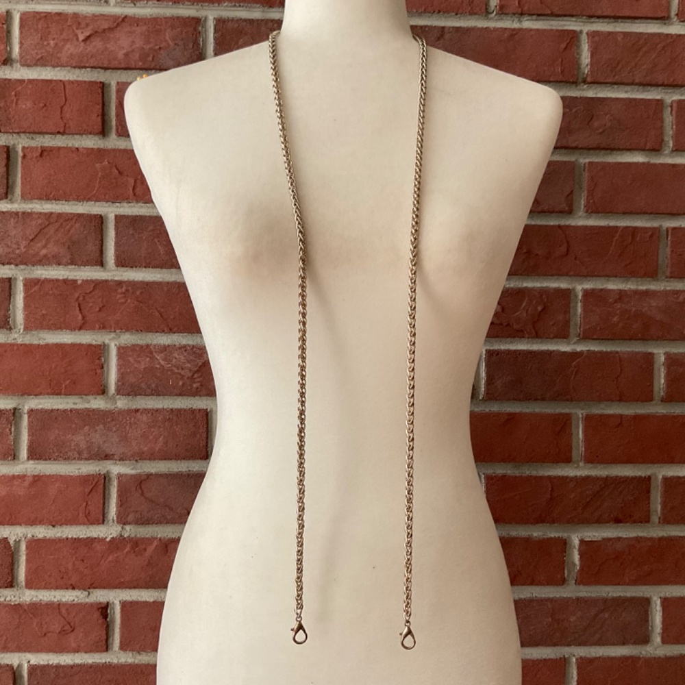 •Replacement Chunky Gold Chain Crossbody Shoulder Strap NEW